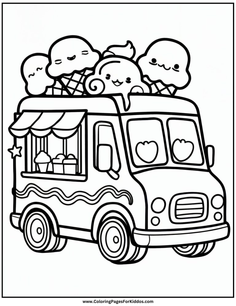 Car Coloring Pages: 10 Free Printable PDF