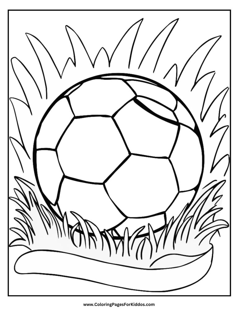 Soccer Coloring Pages 10 Free Printable PDFs