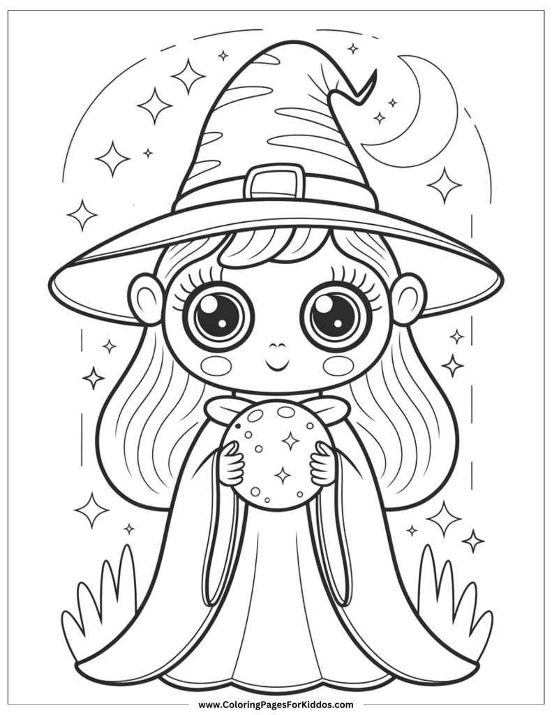 Witch Coloring Pages: 48 Free Printable PDFs
