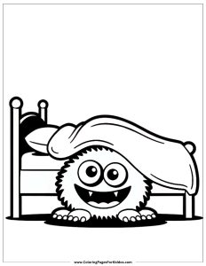 Horror Coloring Pages: 48 Free Printable PDFs