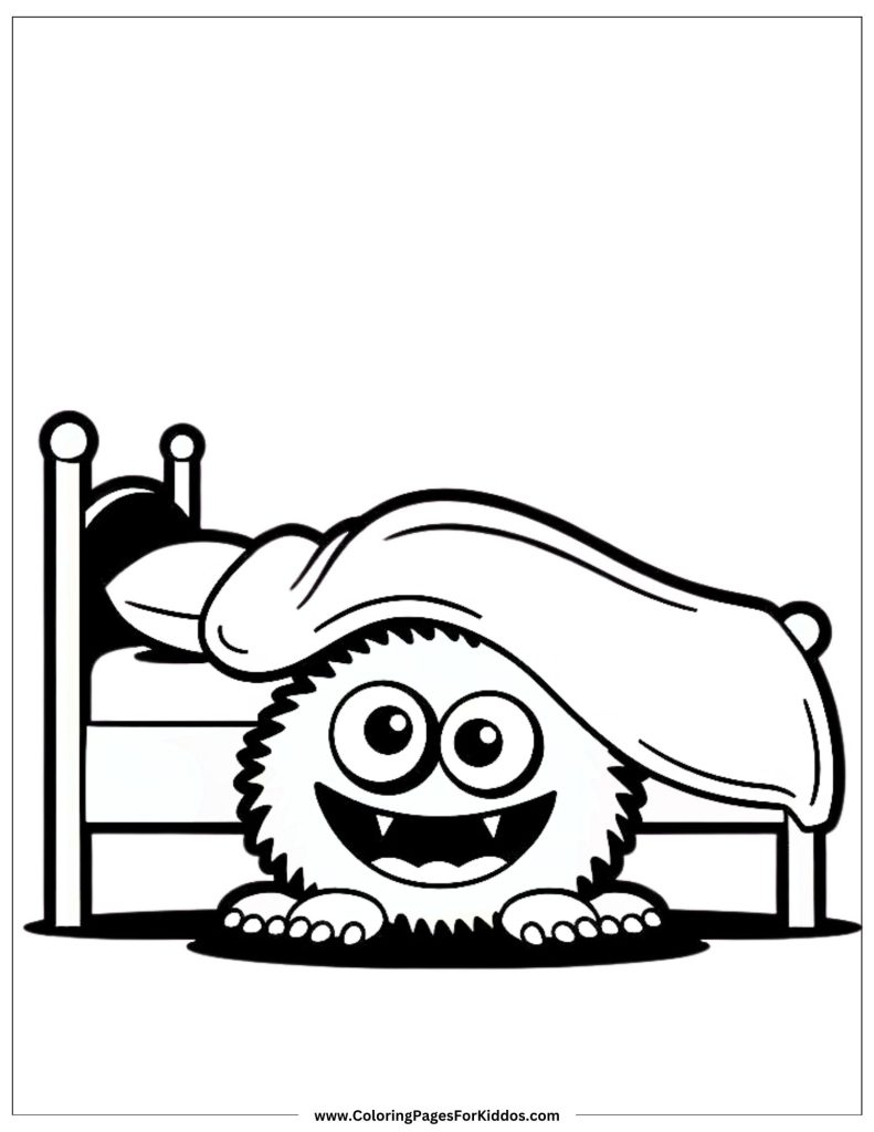 Horror Coloring Pages: 48 Free Printable PDFs