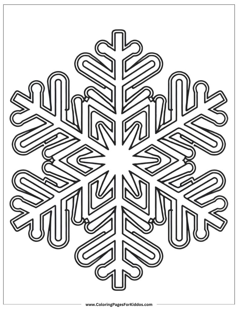 January Coloring Pages: 48 Free Printable PDFs